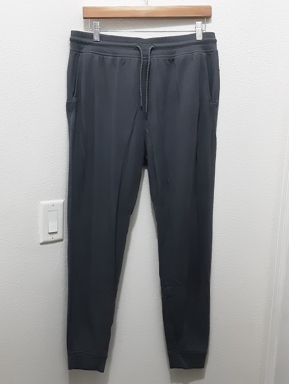 Free Fly Lightweight Fleece Jogger Steel Blue Viscose Bamboo